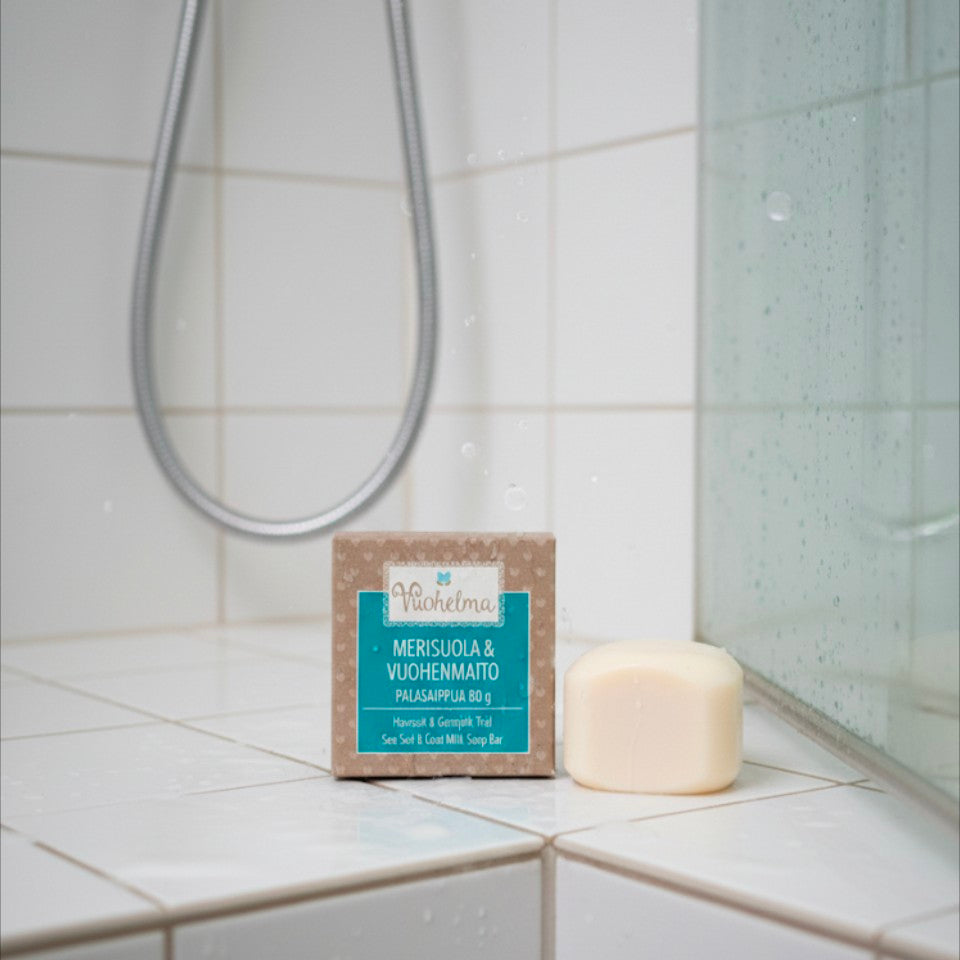 Novapuro Selects: Vuohelma "Sea Salt & Goat Milk" Soap Bar