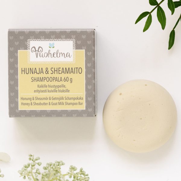 Novapuro Selects: Vuohelma "Honey & Shea Milk" Shampoo Bar