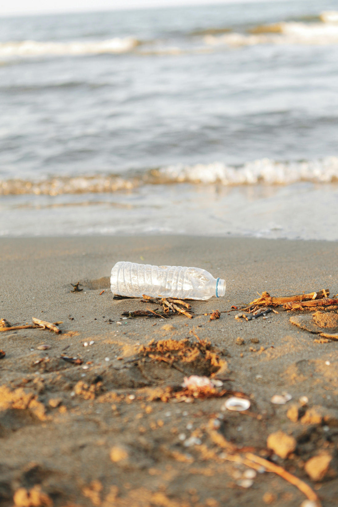 Volunteers cleaning up plastic waste from a beautiful beach, representing the global effort to save our oceans.