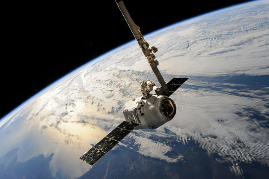 Planet Earth seen from space with a bright blue atmosphere, representing the healing of the ozone layer.