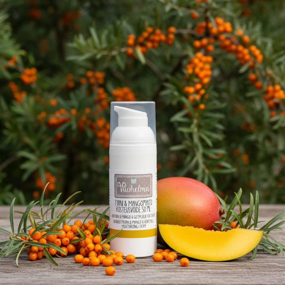 Novapuro Selects: Vuohelma "Sea Buckthorn & Mango" Goat Milk Moisturizer