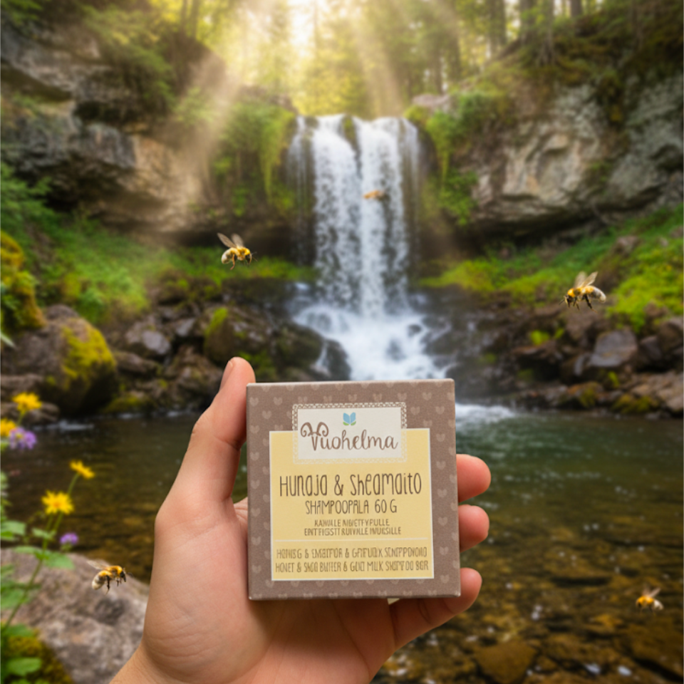 Novapuro Selects: Vuohelma "Honey & Shea Milk" Shampoo Bar