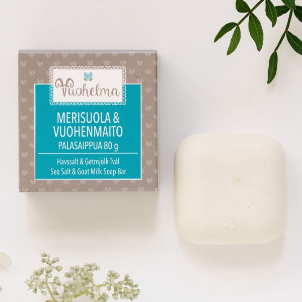 Novapuro Selects: Vuohelma "Sea Salt & Goat Milk" Soap Bar