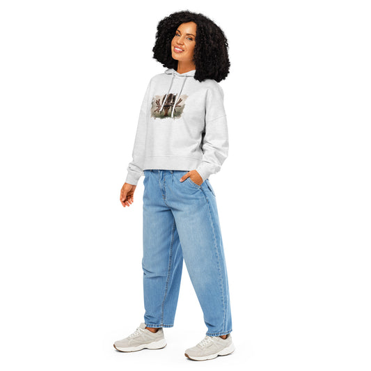 Women's "Nordic Moose" Organic Hoodie | Novapuro